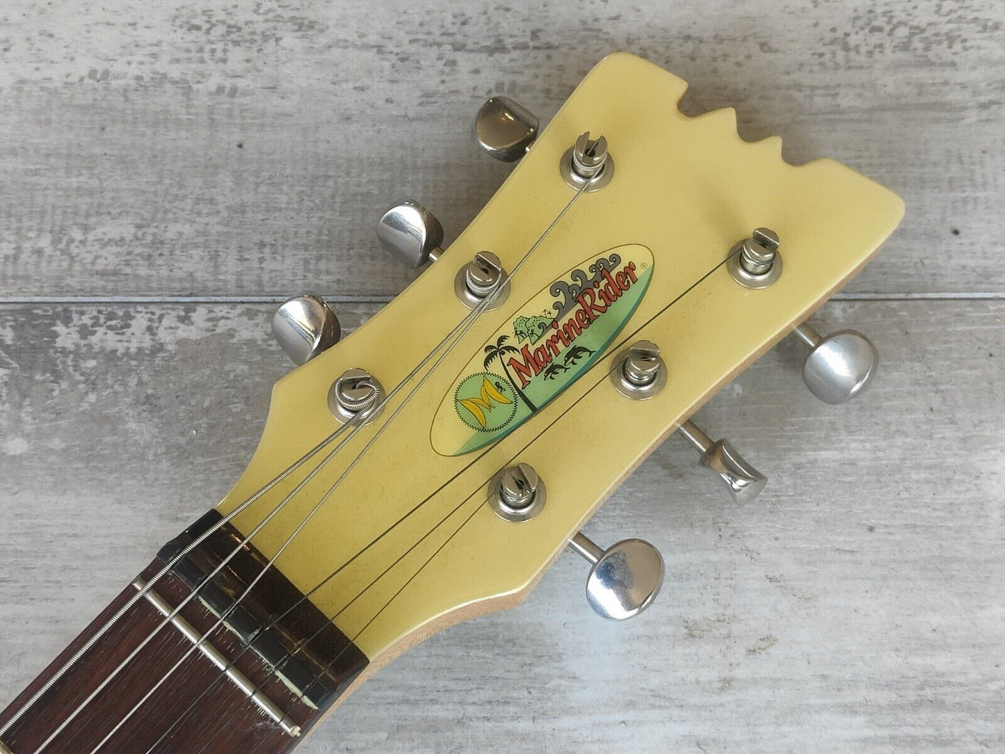 Marine Rider Mini Mosrite Travel Guitar (Made in Japan)