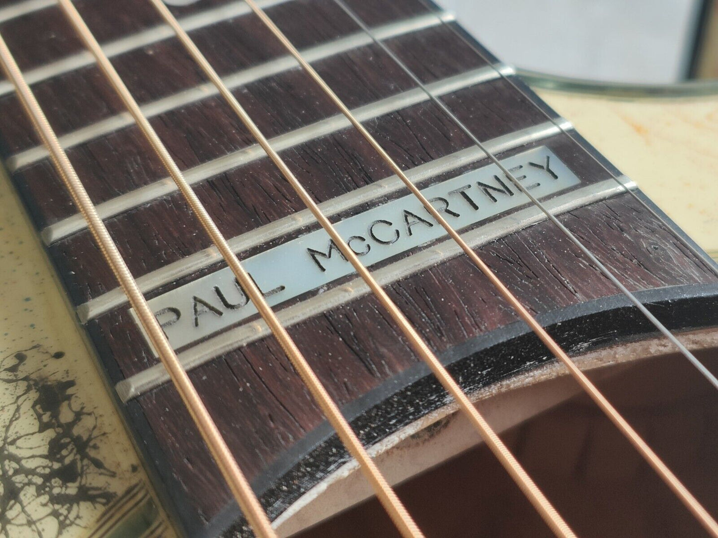 1982 Washburn Japan EA Woodstock Series Acoustic (Paul McCartney Custom Model)