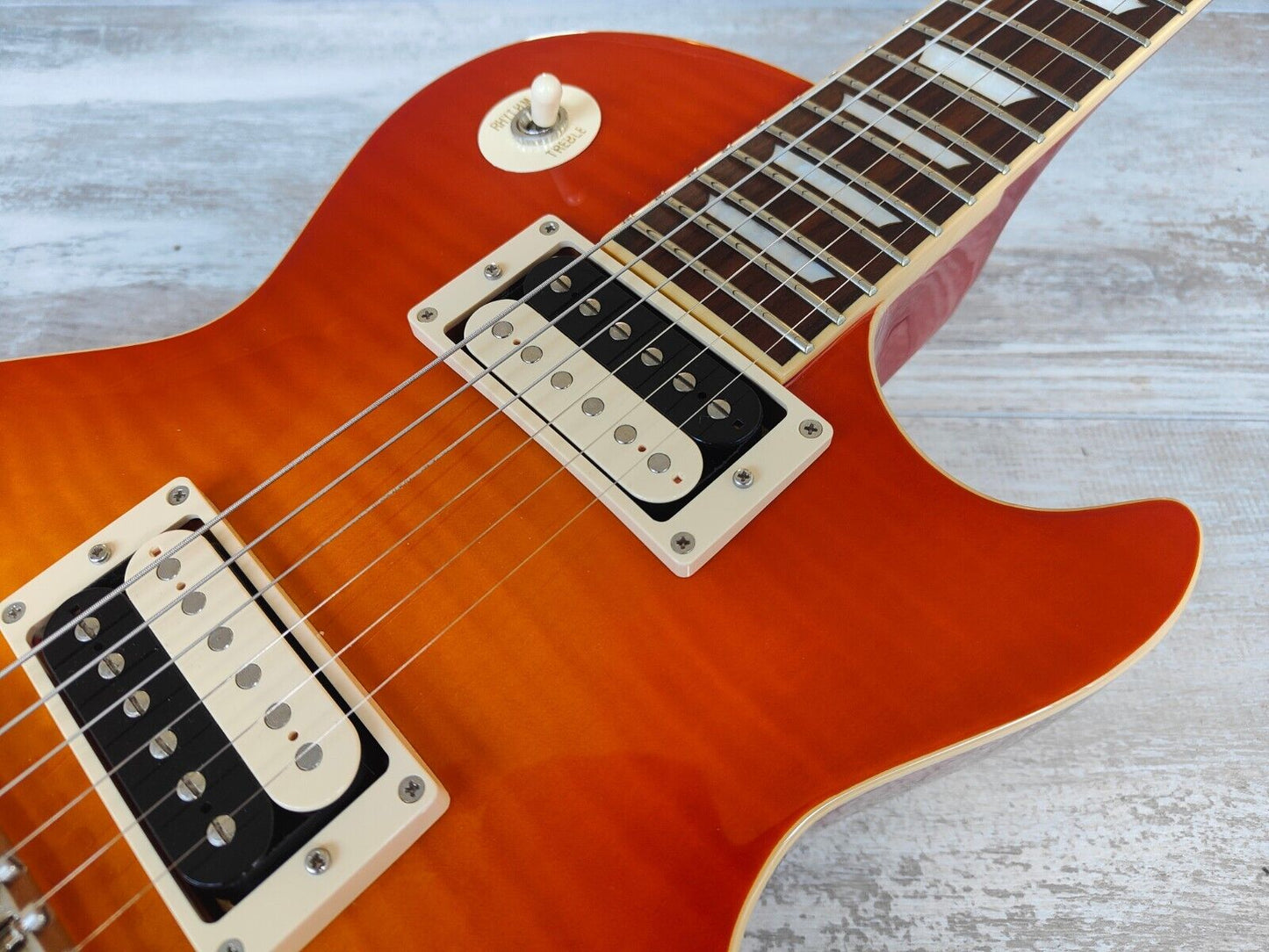2021 Edwards Japan (by ESP) E-LPS Les Paul Standard (Vintage Honey Burst)