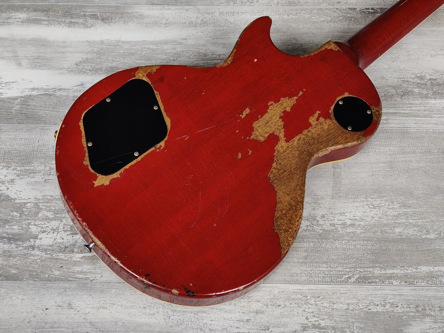 1980 Greco Japan EG-500 Les Paul Standard (Nitro Relic Cherry Sunburst Refinish)