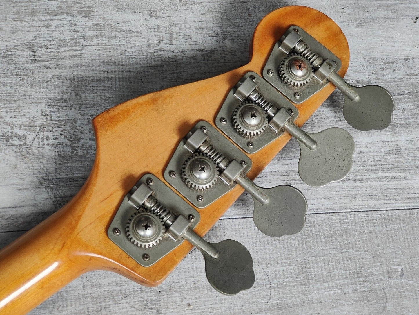 1979 Fernandes Japan FJB-65J Jaco Pastorius Fretless Jazz Bass (Sunburst)