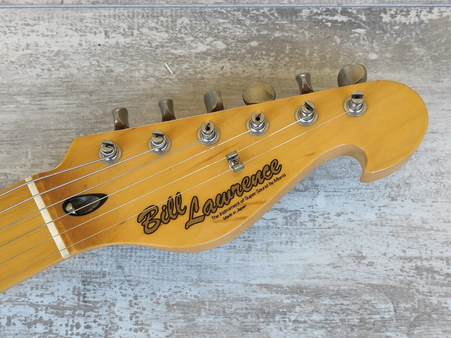 1990's Bill Lawrence Japan BR2M-70 Stratocaster (Black w/Silver Sparkle)