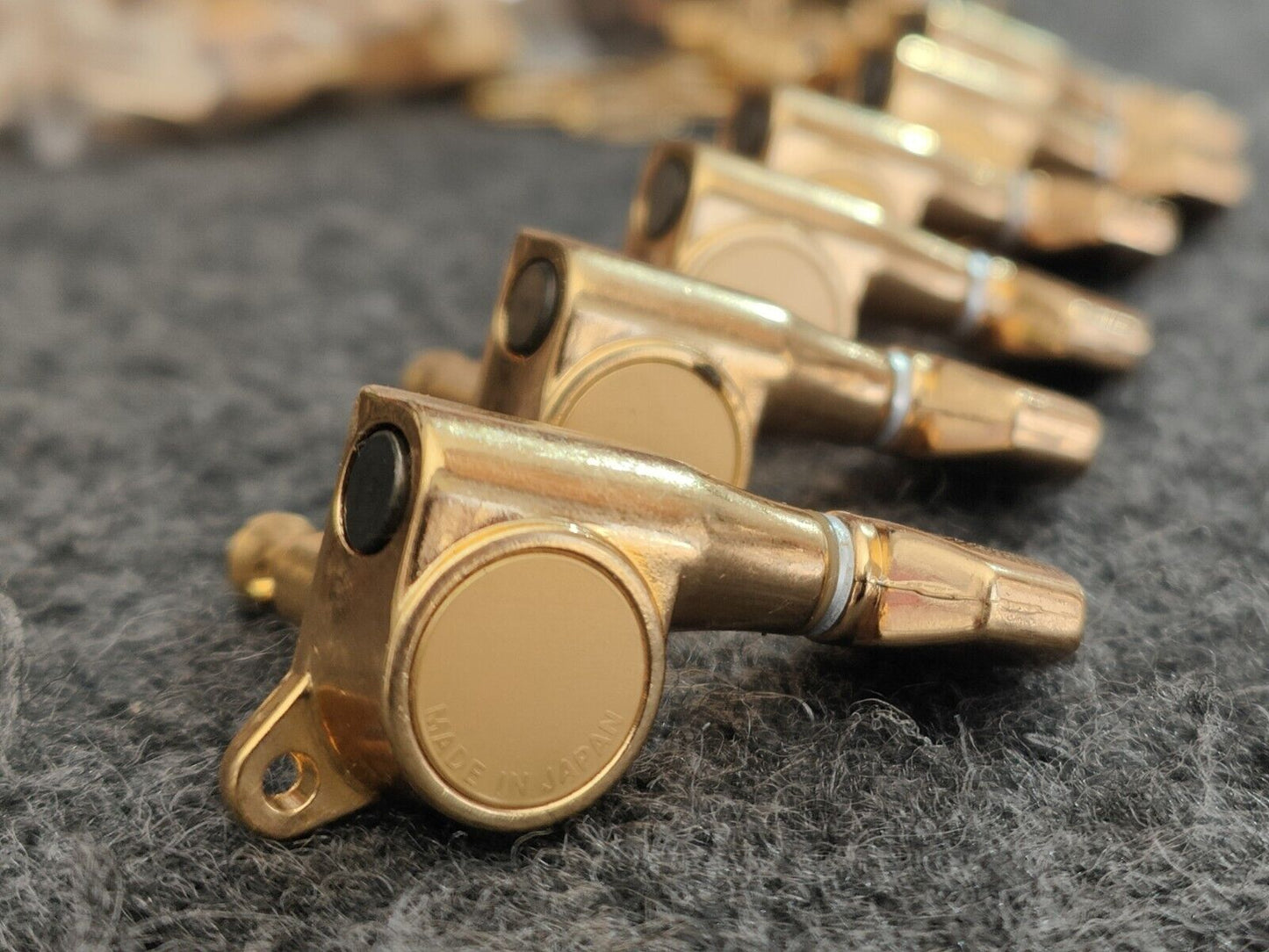 1980's Tokai Japan NOS Machine Heads/Tuners RH (Gold Gotoh 6IL)