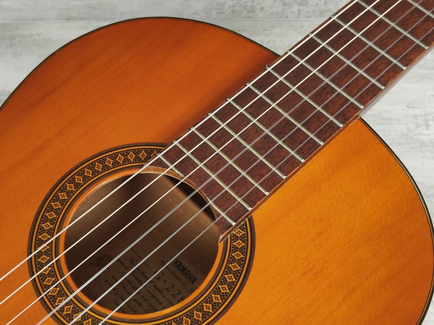 Vintage Yamaha G-228 Classical Nylon String Acoustic Guitar (Solid Top)