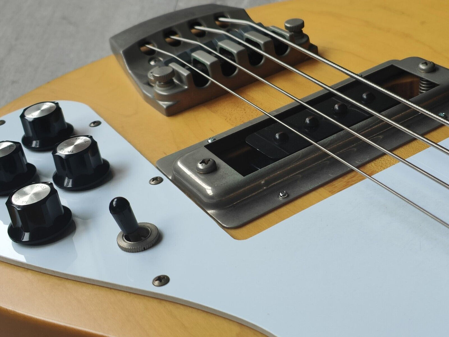 1985 Greco Japan PMB70 "Rock History Series" Electric Bass (Natural)