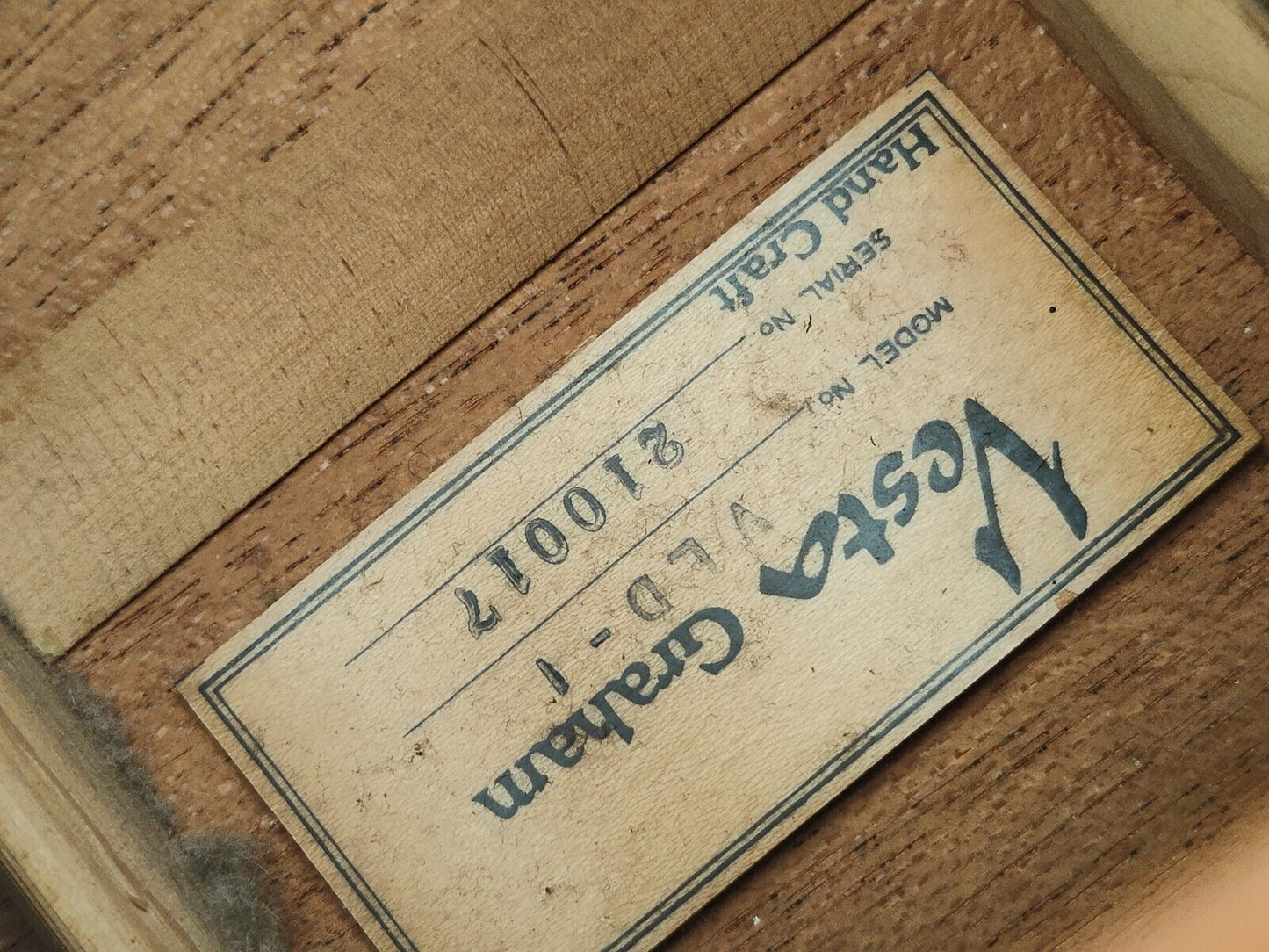 1980's Vesta Graham (Terada) VLD-1 Handcrafted Acoustic Guitar (Natural)