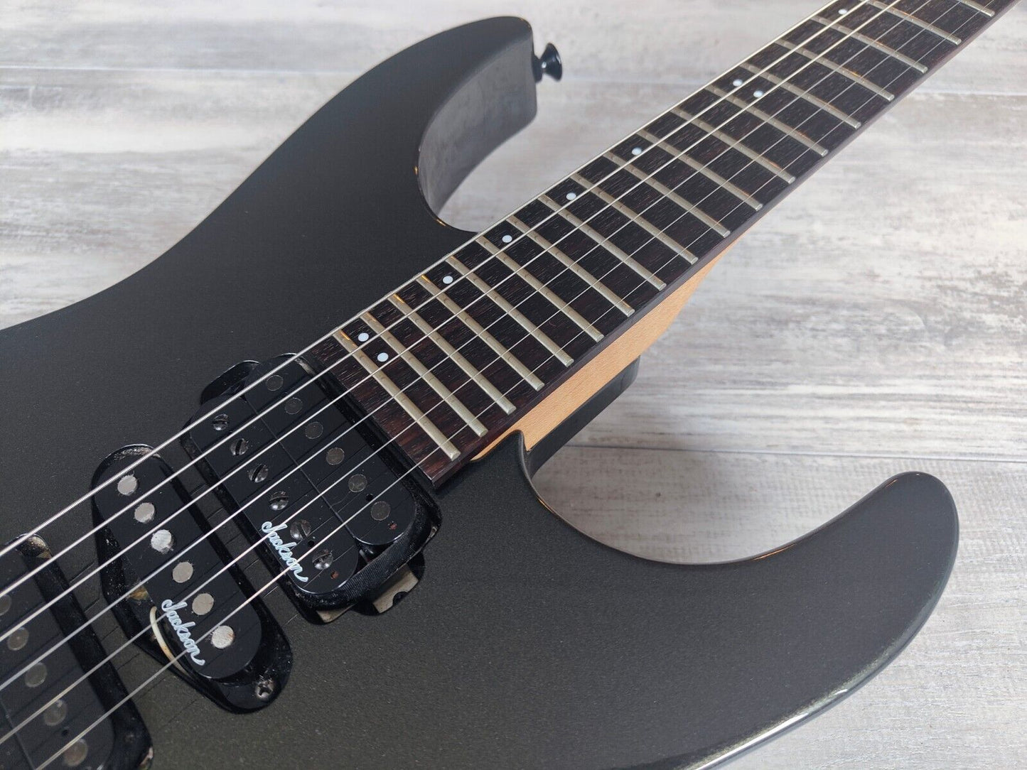 1990's Jackson Japan Super Dinky HSH (Metallic Green)