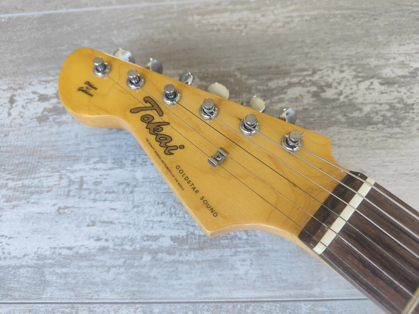 2010 Tokai Goldstar Sound Left Handed LH Stratocaster (Sunburst)