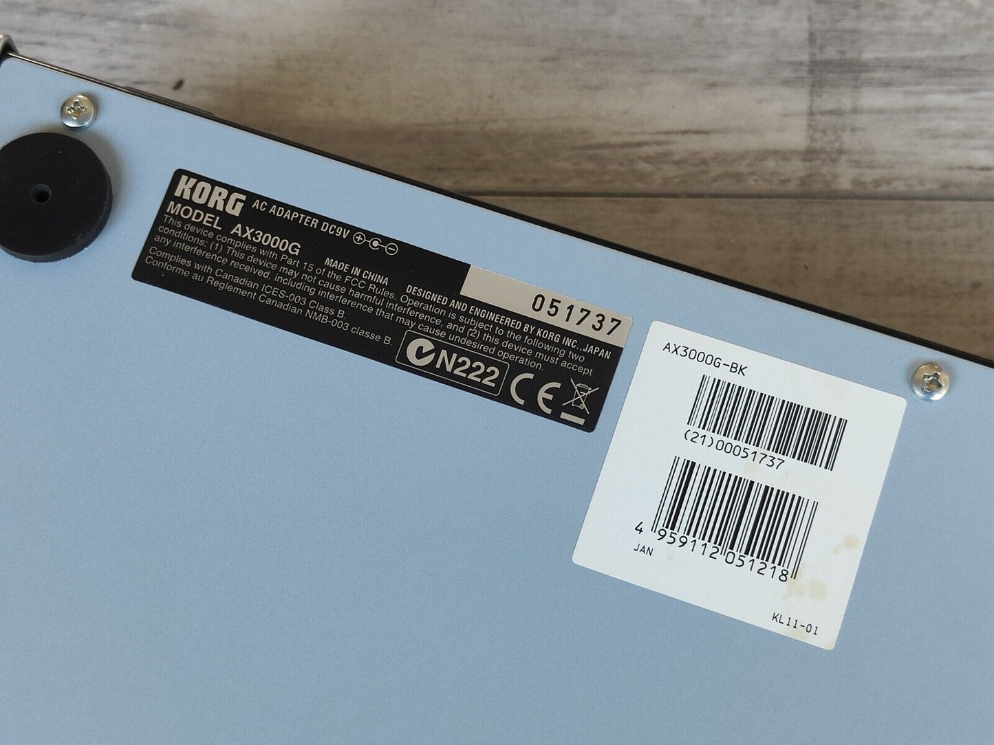 Korg Toneworks AX3000G Multi Effects Pedal