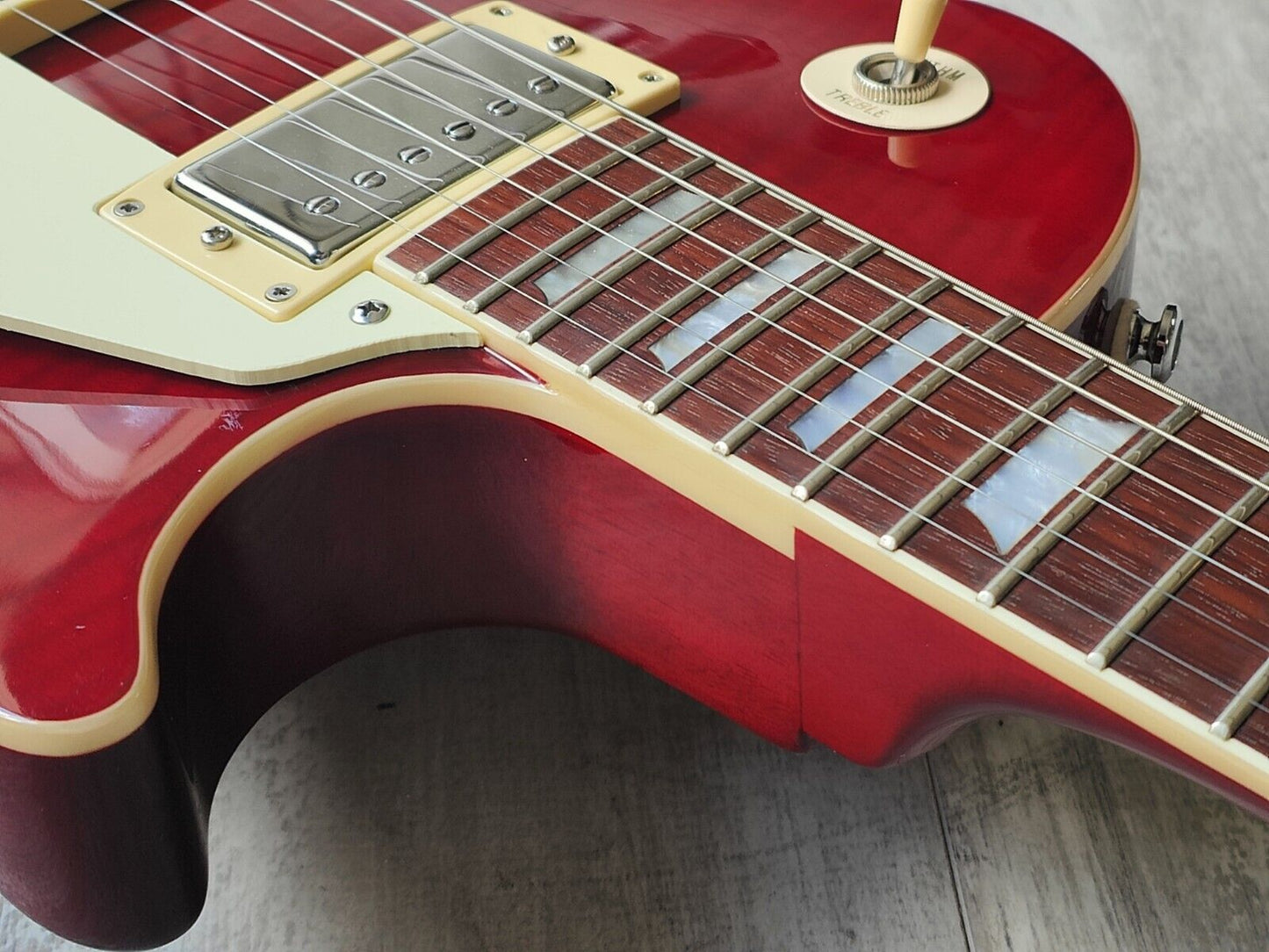 2019 Tokai ALS68 Love Rock Les Paul Standard (Transparent Red)