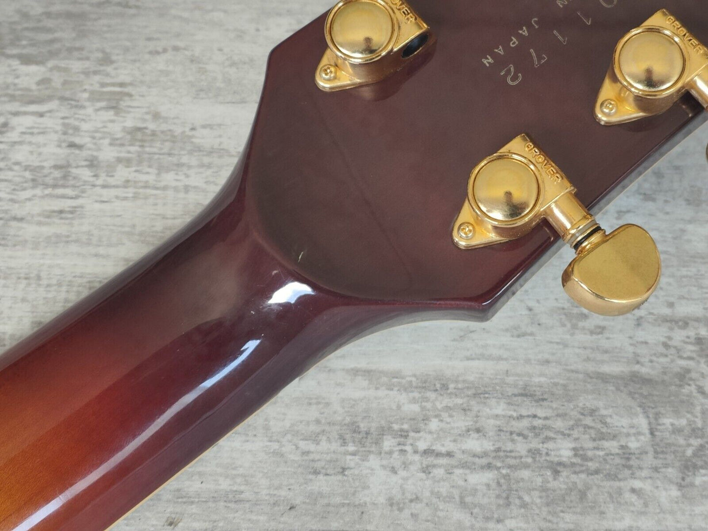 1980 Yamaha Japan AE-1200 Hollowbody Jazz Electric Guitar (Antique Stain)