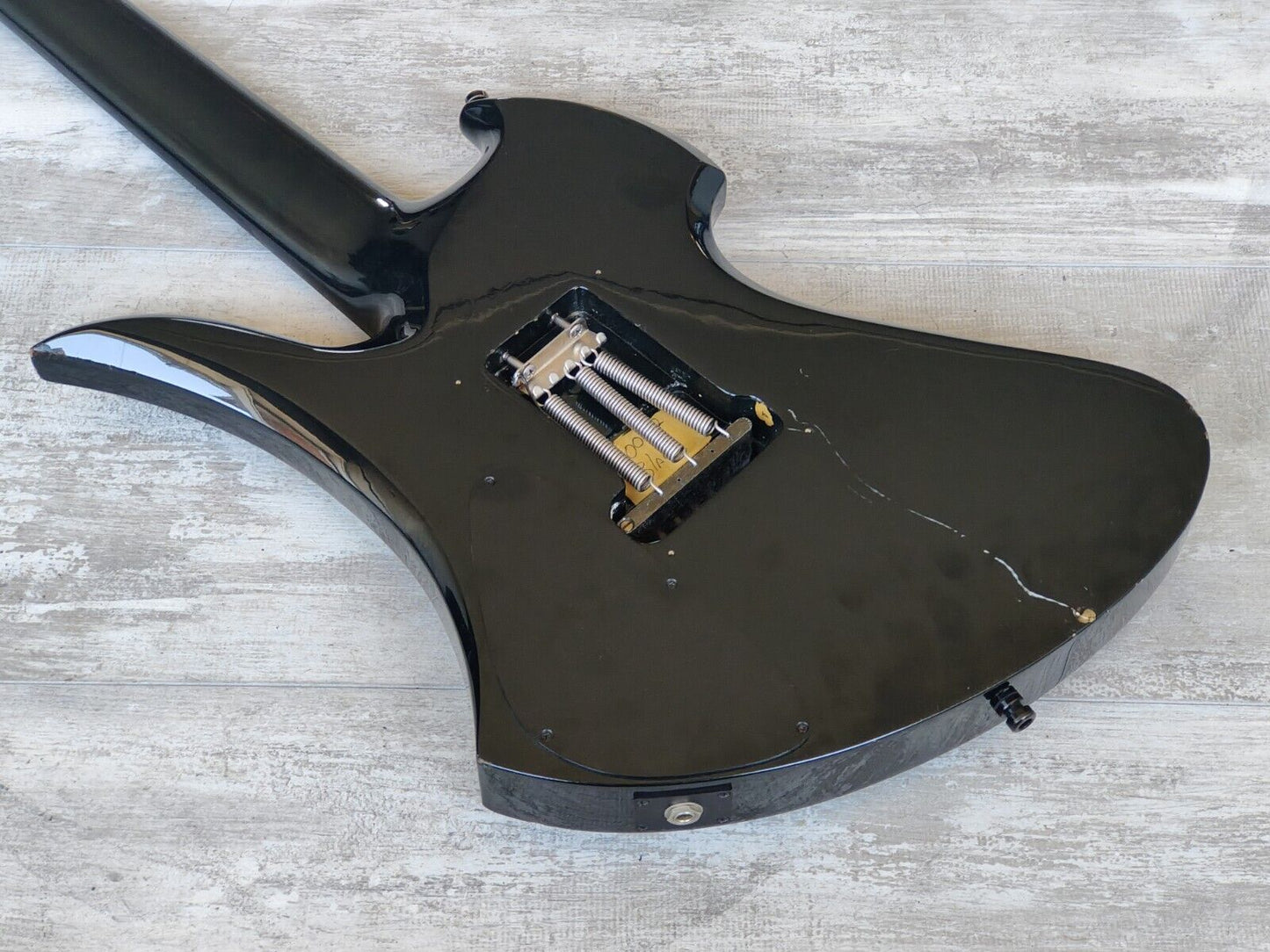 2001 B.C Rich USA 7-String Neckthrough Mockingbird (Black)