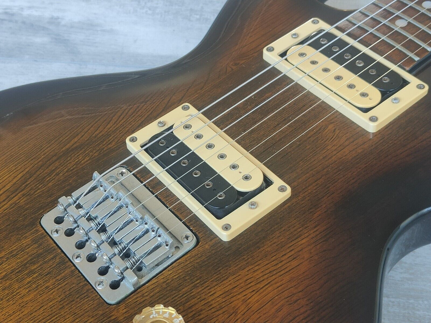 1981 Aria Pro II Japan CS-400 Cardinal Double Cutaway (Brown Sunburst)