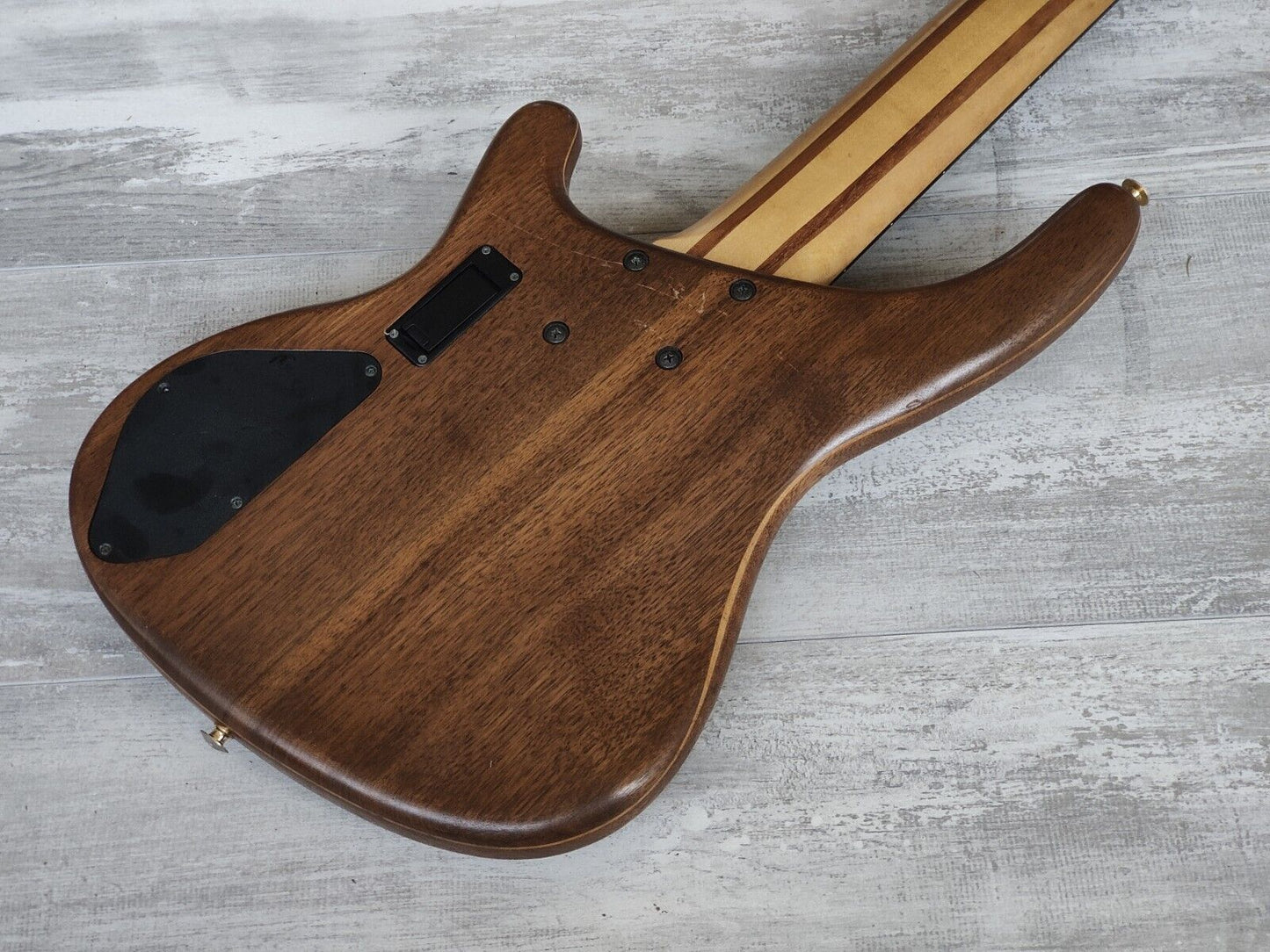 1996 Greco Japan PXB-160 Phoenix 5-String Bass w/EMG's (Walnut Oil)