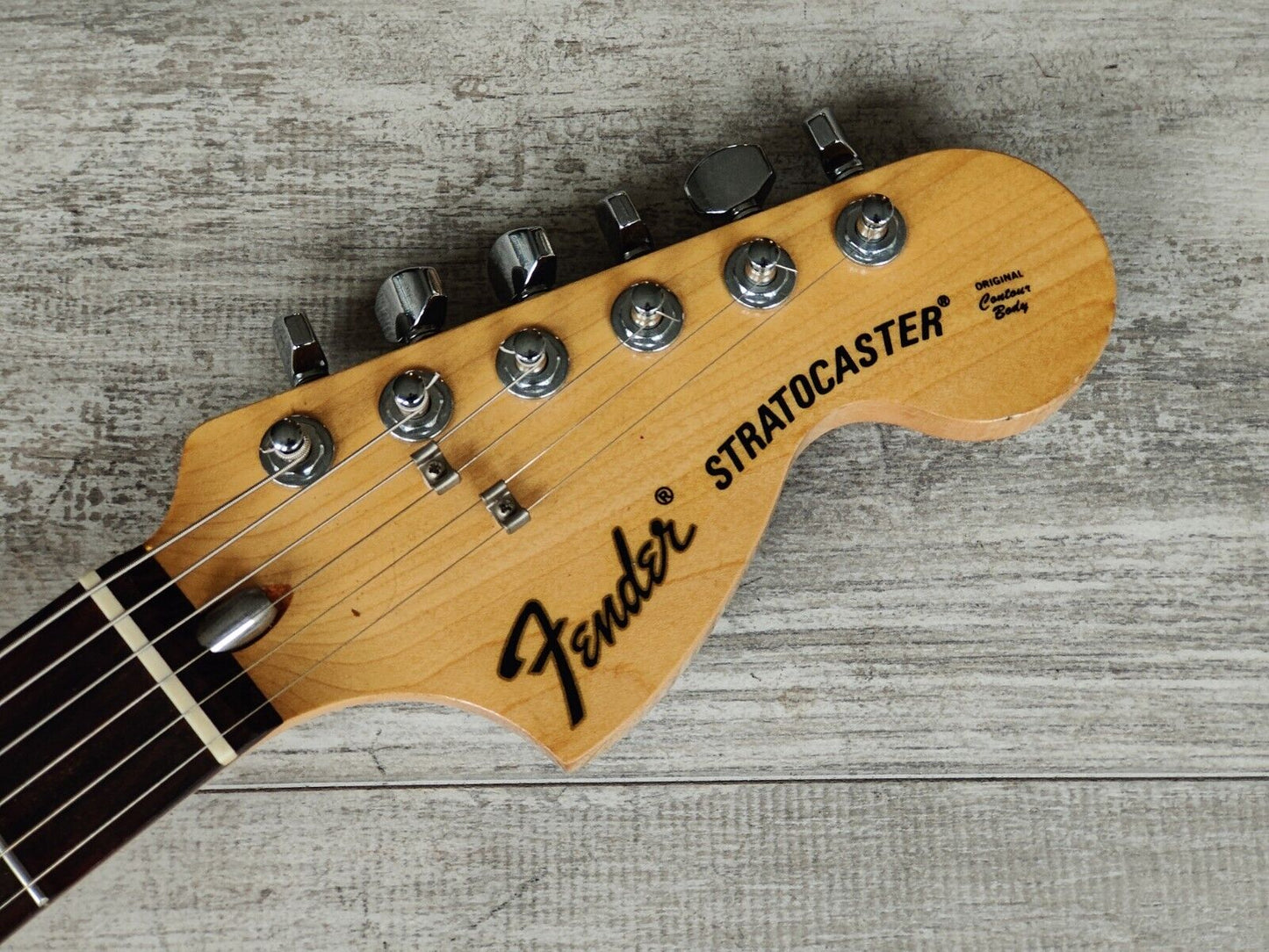 1986 Fender Japan ST72-65 '72 Reissue Blackmore Scalloped Stratocaster (White)