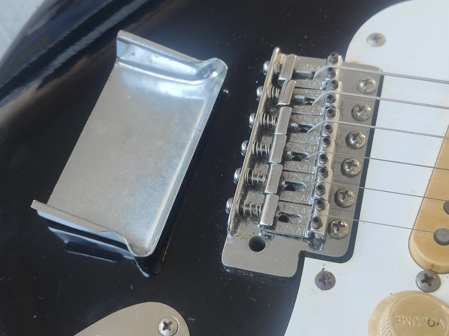 1978 Tokai ST-42 Springy Sound '58 Reissue Stratocaster (Black)