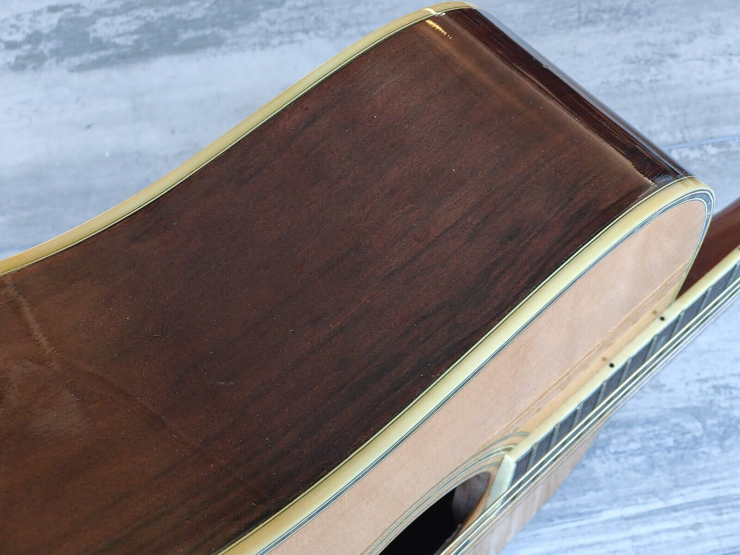 1980's Morris W-60 Japanese Vintage Acoustic Dreadnought Guitar (Natural)