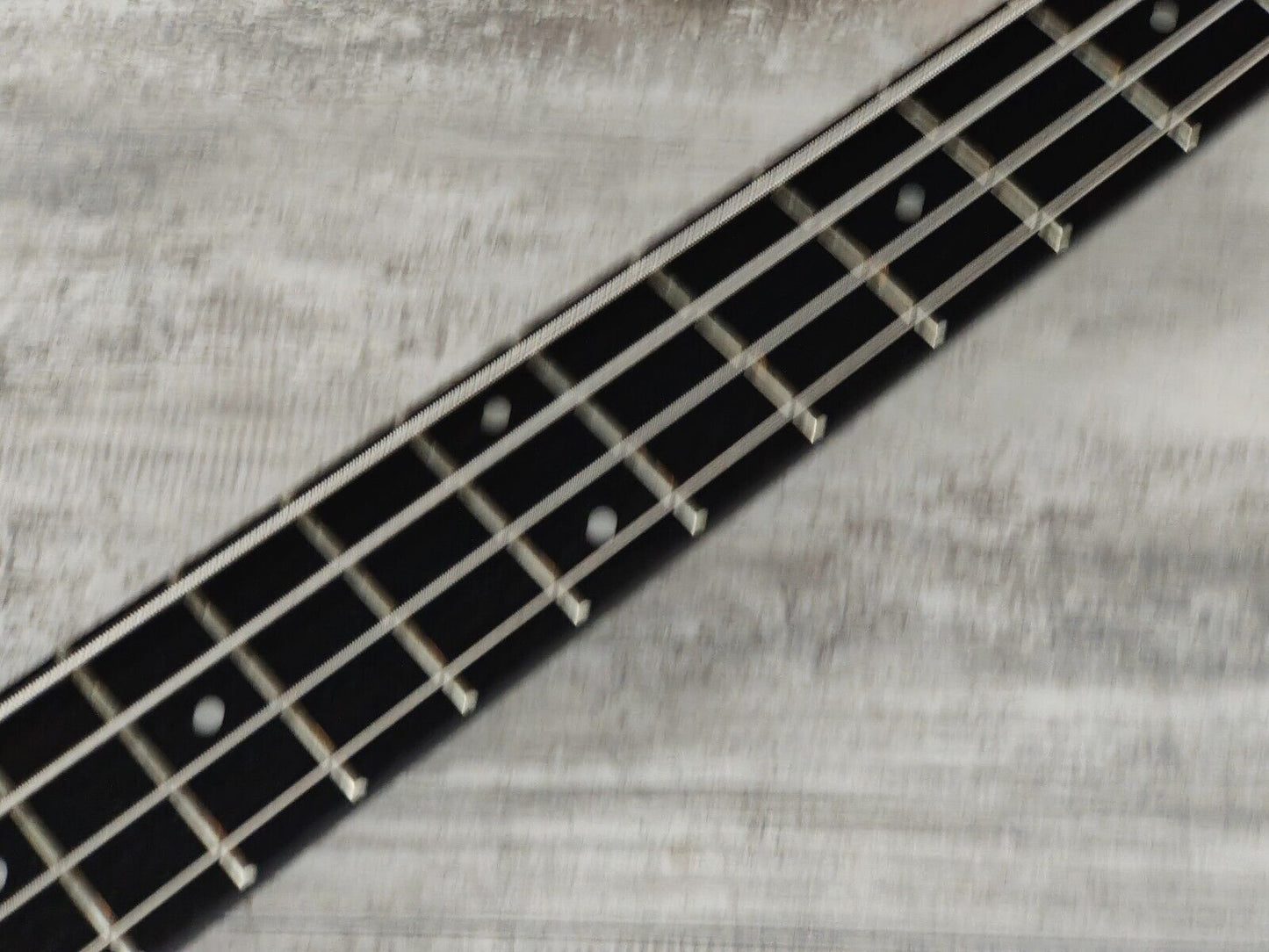 Unknown Hohner B2 Style Headless Bass Guitar (Black)