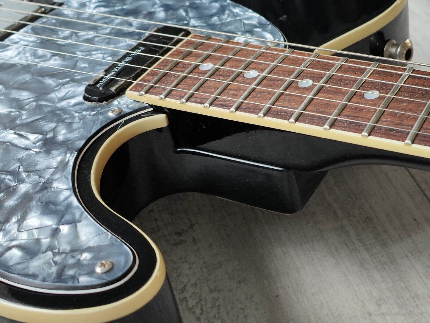 1993 Fernandes Japan TEJ-95S “Limited Edition” Telecaster w/Sustainer (Black)