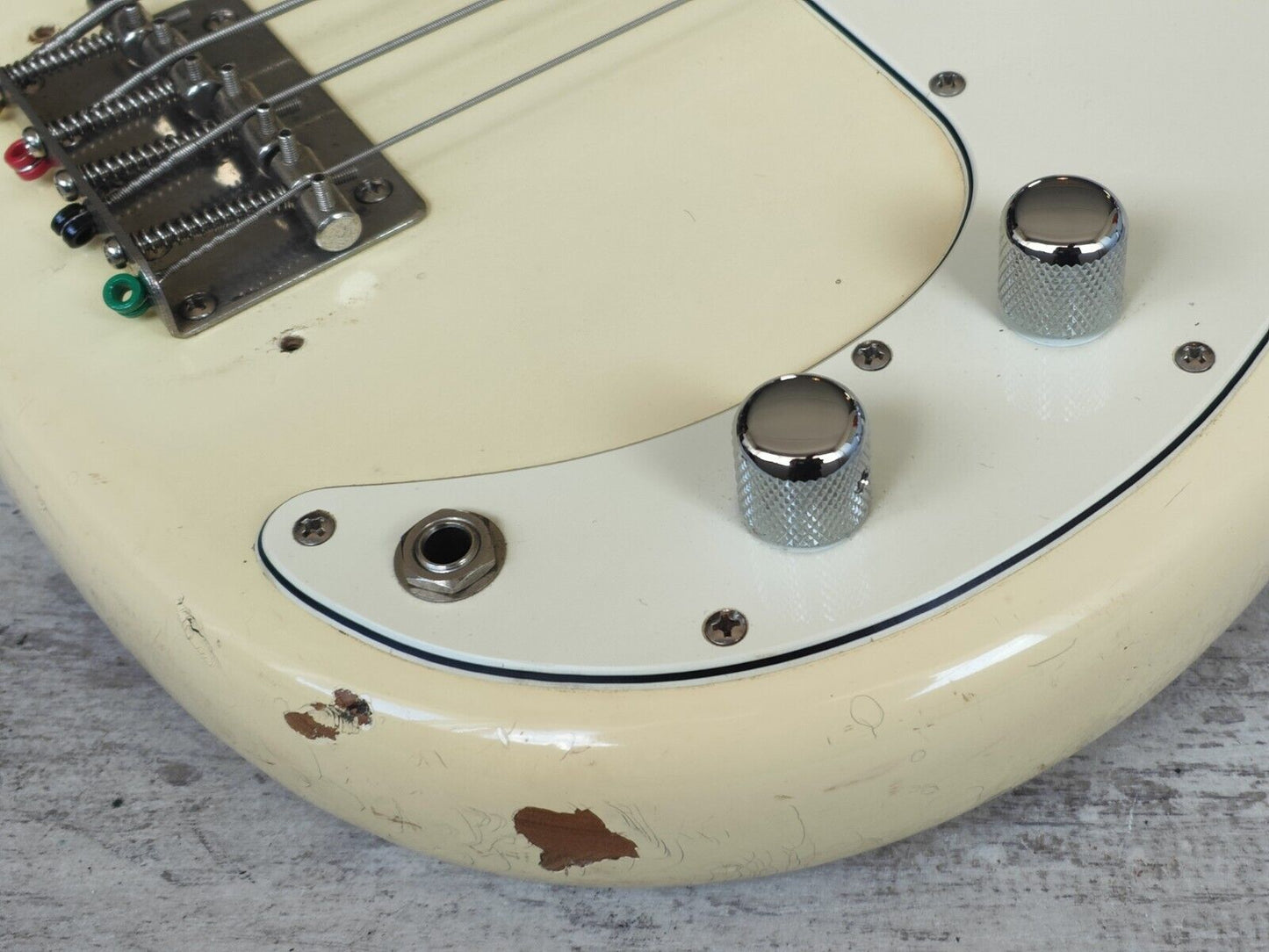 1977 Greco Japan PB420W Mercury Precision Bass (Vintage White)