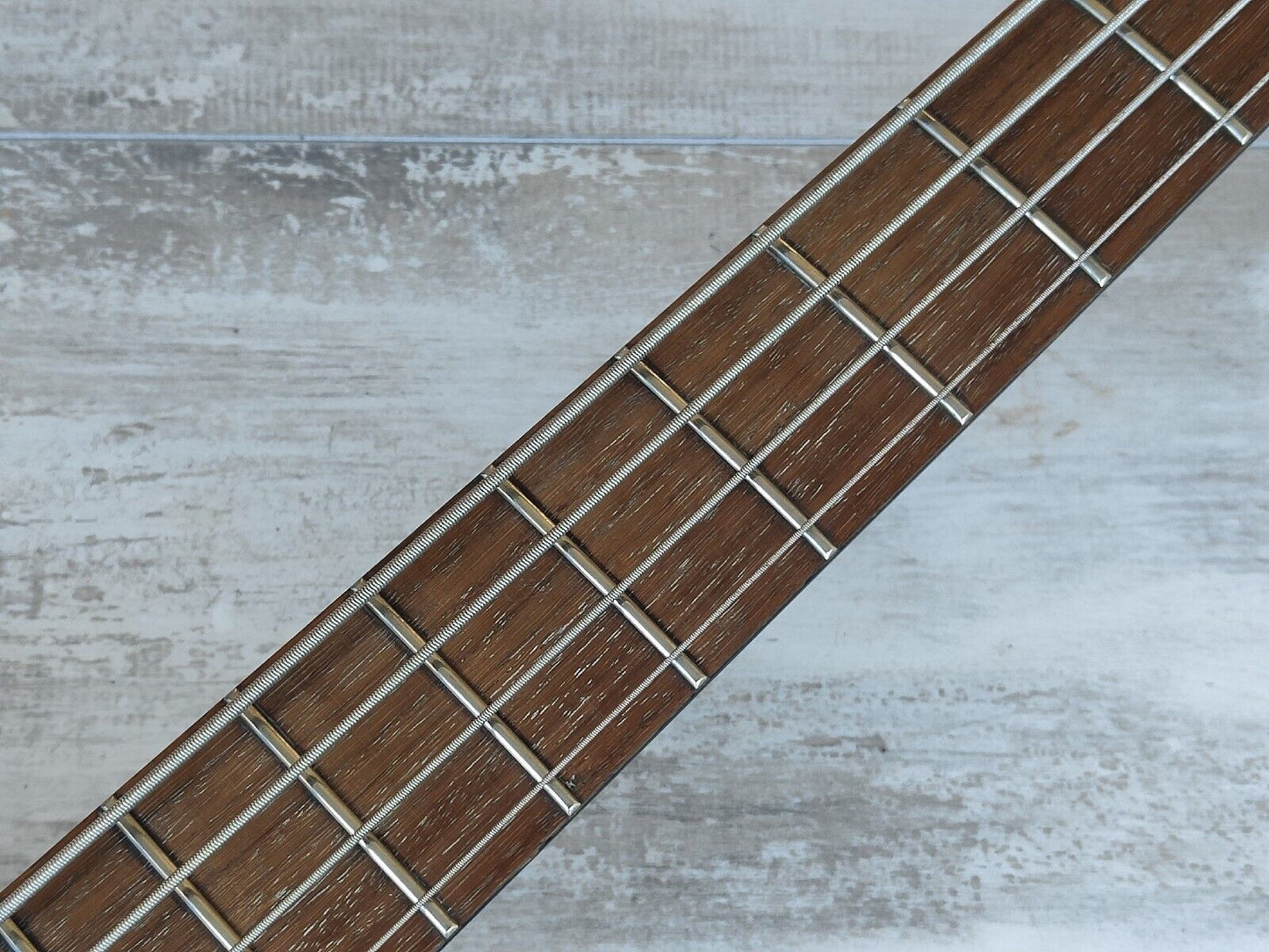 Edwards Japan (by ESP) EJ-78TV Double Cutaway Bass Guitar Luna Sea (Matte Black)