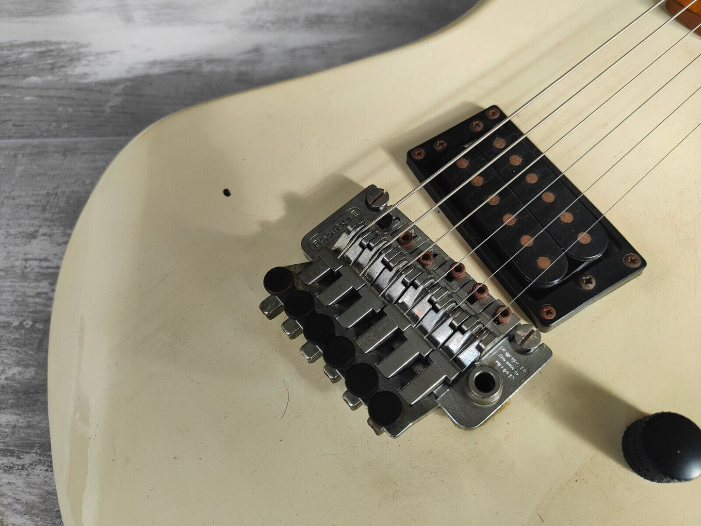 1980's Kramer Striker 100ST Superstrat (Aged White)