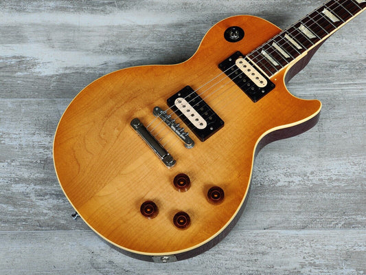 1999 Epiphone Japan LPS-80 Les Paul Standard (Plaintop Amber)