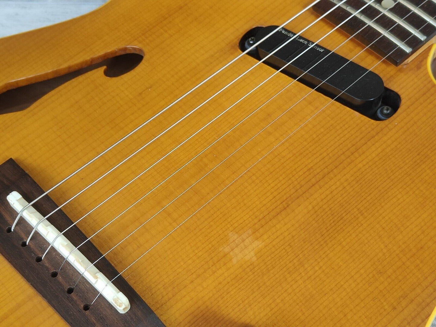 1991 Fender Japan TLAC-100 Electric Acoustic Telecaster (Natural)