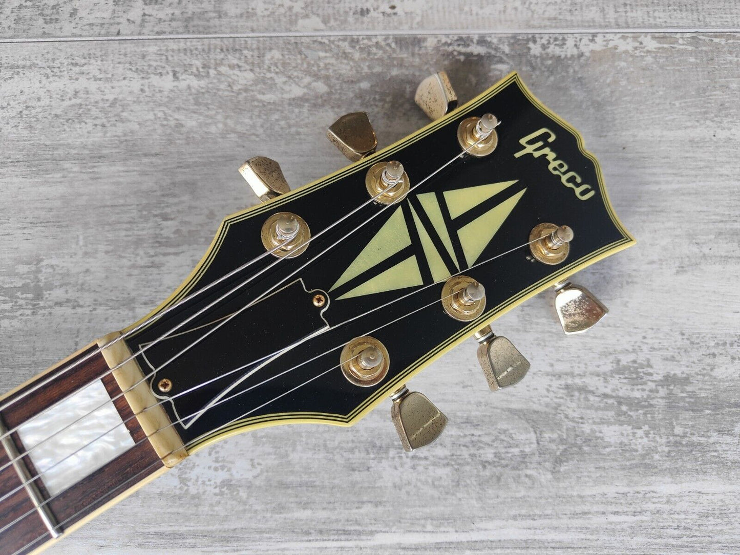 1988 Greco Japan EGC68-60 Les Paul Custom (Ebony)