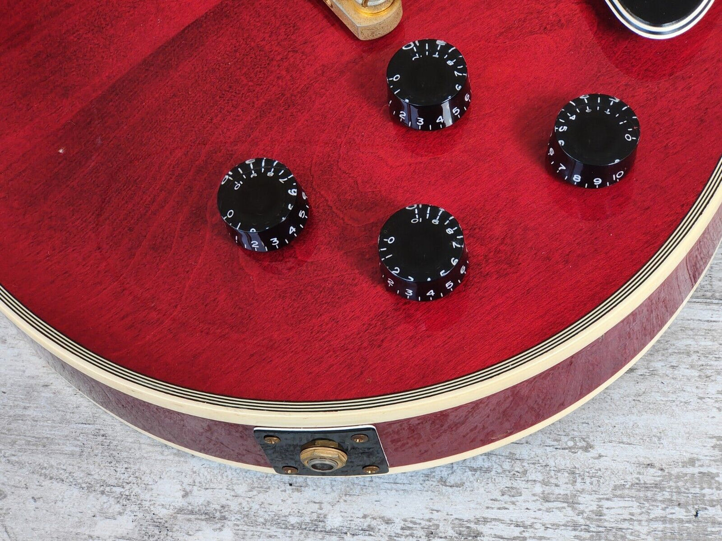 1999 Epiphone Japan LPC-80 Les Paul Custom (Wine Red)