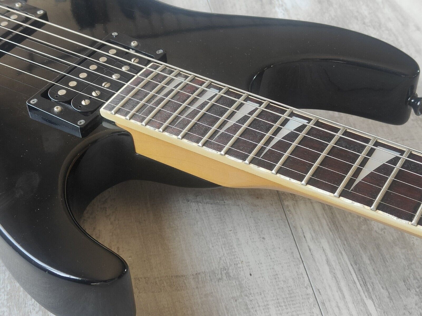 1995 Edwards Japan (by ESP) EMR-85 Mirage HH w/Floyd Rose (Black)