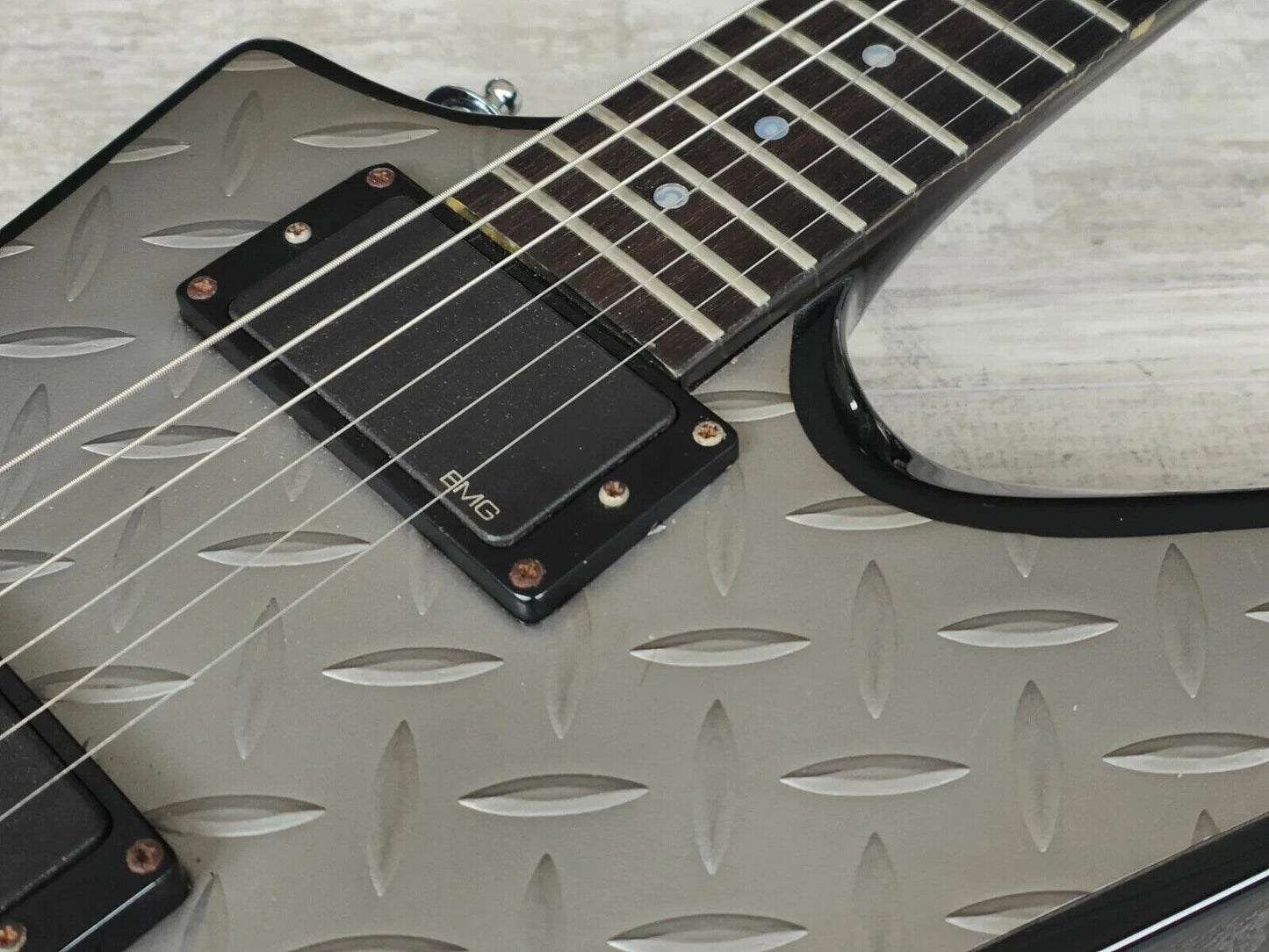 1990's LTD (by ESP Japan) EX Series Hetfield Explorer (Black Diamond)