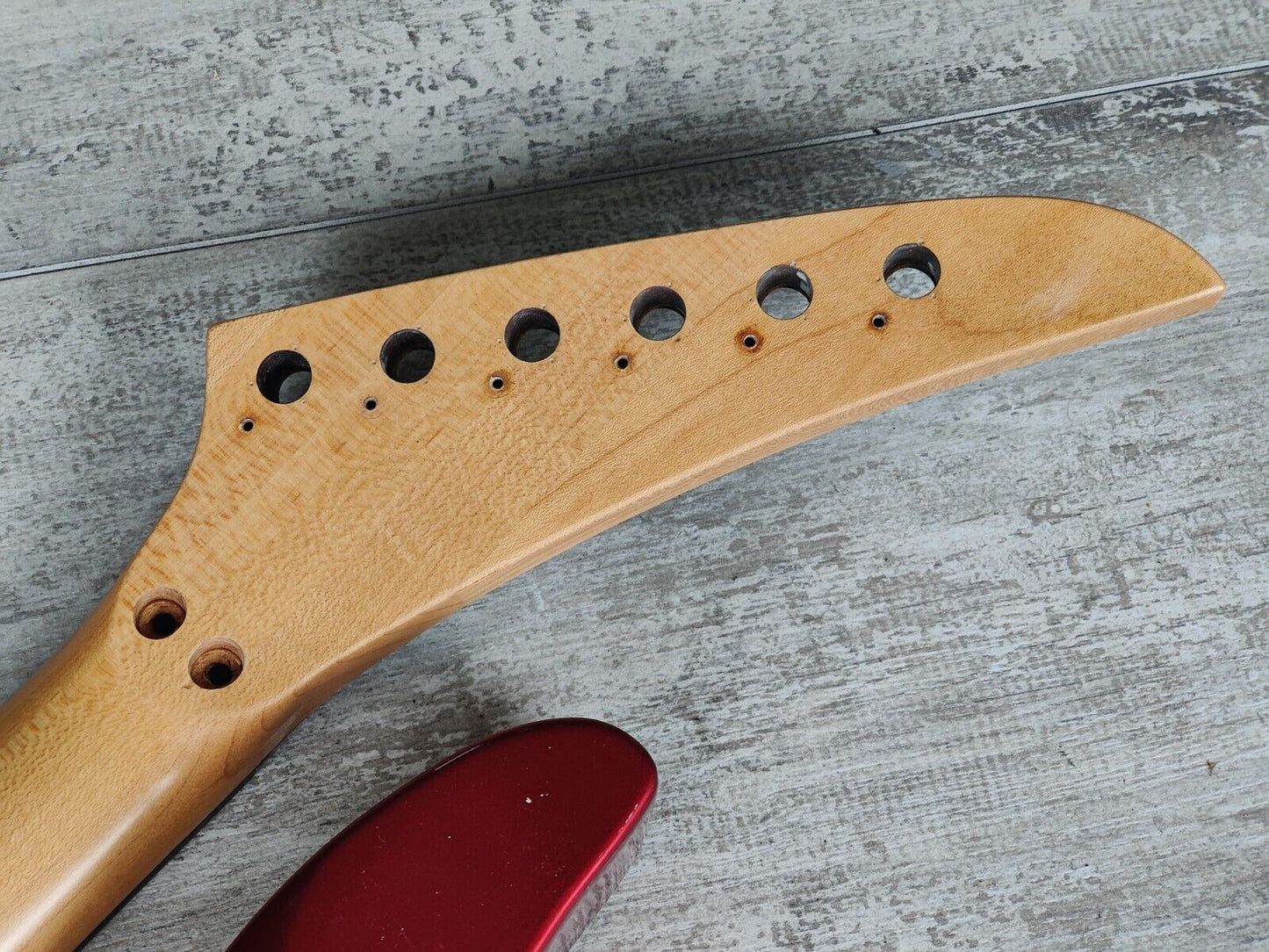 1990's Kramer Japan (by Tokai) LH Left Handed NOS Stratocaster Body/Neck (Red)